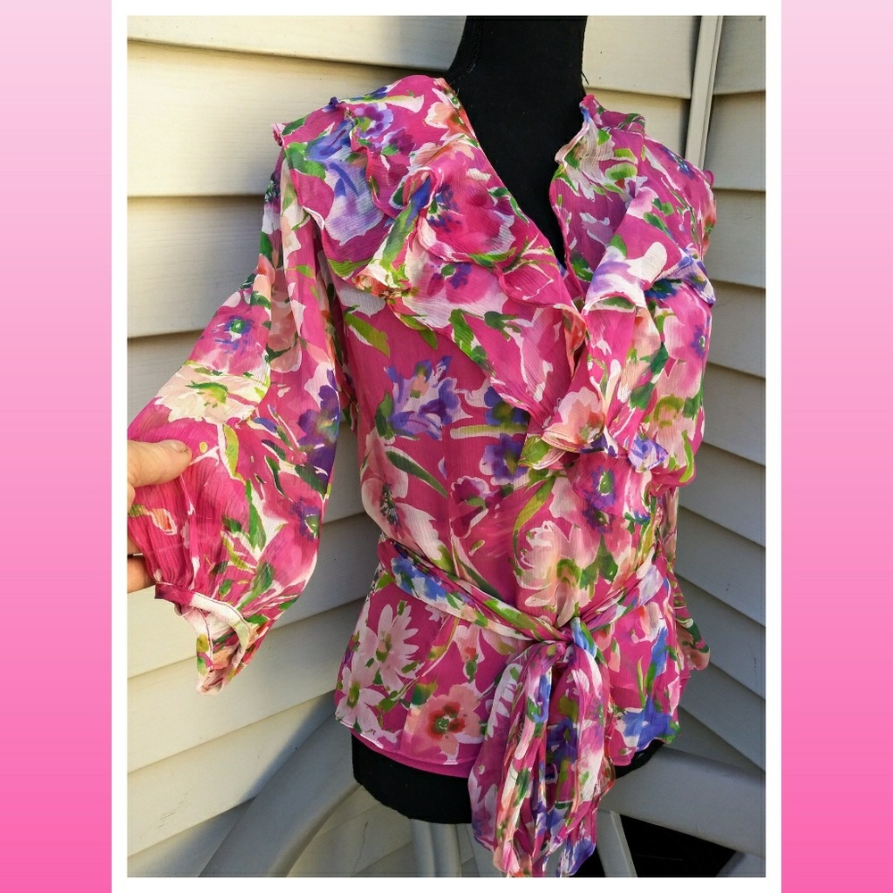 Ralph Lauren Ruffled Blouse
